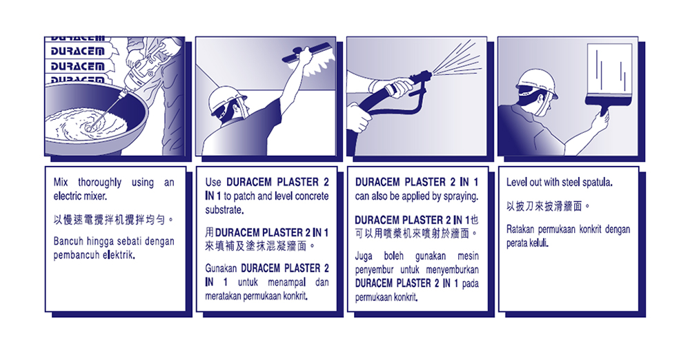 Plaster 2 in 1 (221) - Duracem Coating Industries Sdn. Bhd